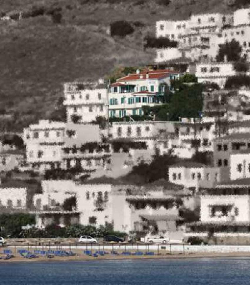 Aparthotel Meltemi à Batsi Extérieur photo